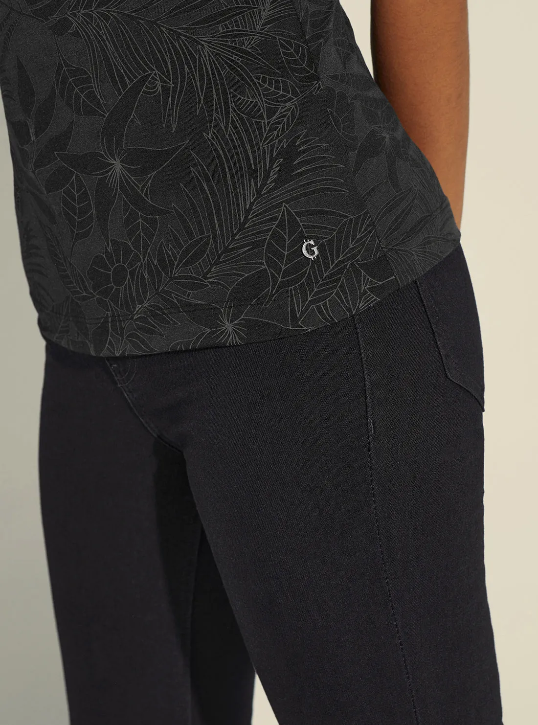 Black Jacotte Top