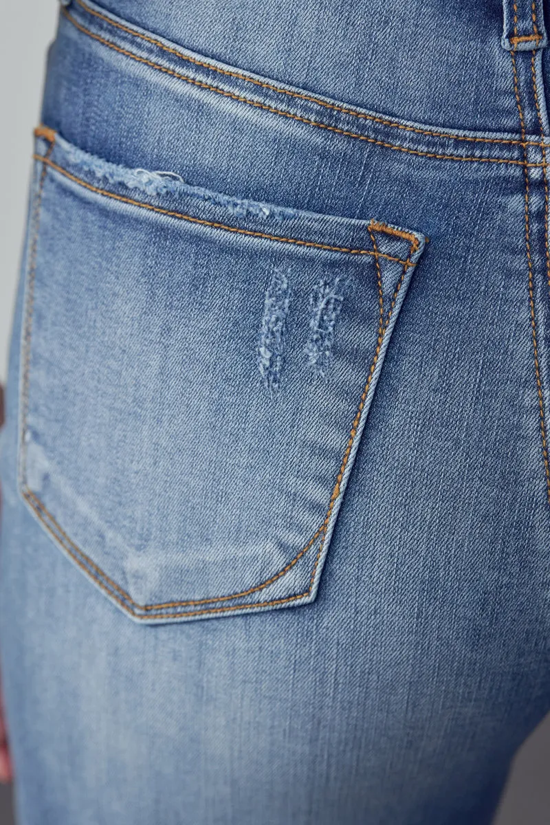 Cara High Rise Girlfriend Jeans